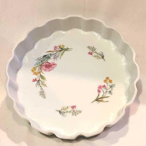 Vintage Heritage Porcelain Ovenware Quiche Dish - Picture 1 of 2